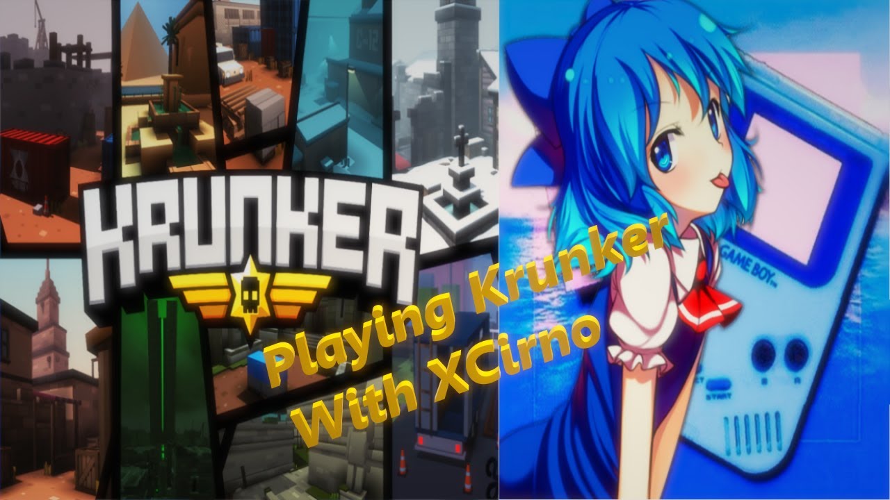 Am I better then XCirno at krunker.io???!!! Playing Krunker.io with XCirno.