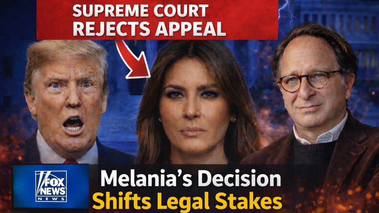Moments Ago: Supreme Court Rejects Appeal - Melania’s Next Move Raises Legal Alarms