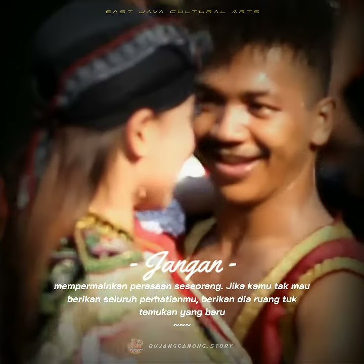 Bujang Ganong video quotes story inframe pongge dan malla kitty video from pemburu jathil