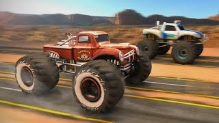 Truck Attack -Гоняем на Бигфутах на Android(Обзор/Review) screenshot 2