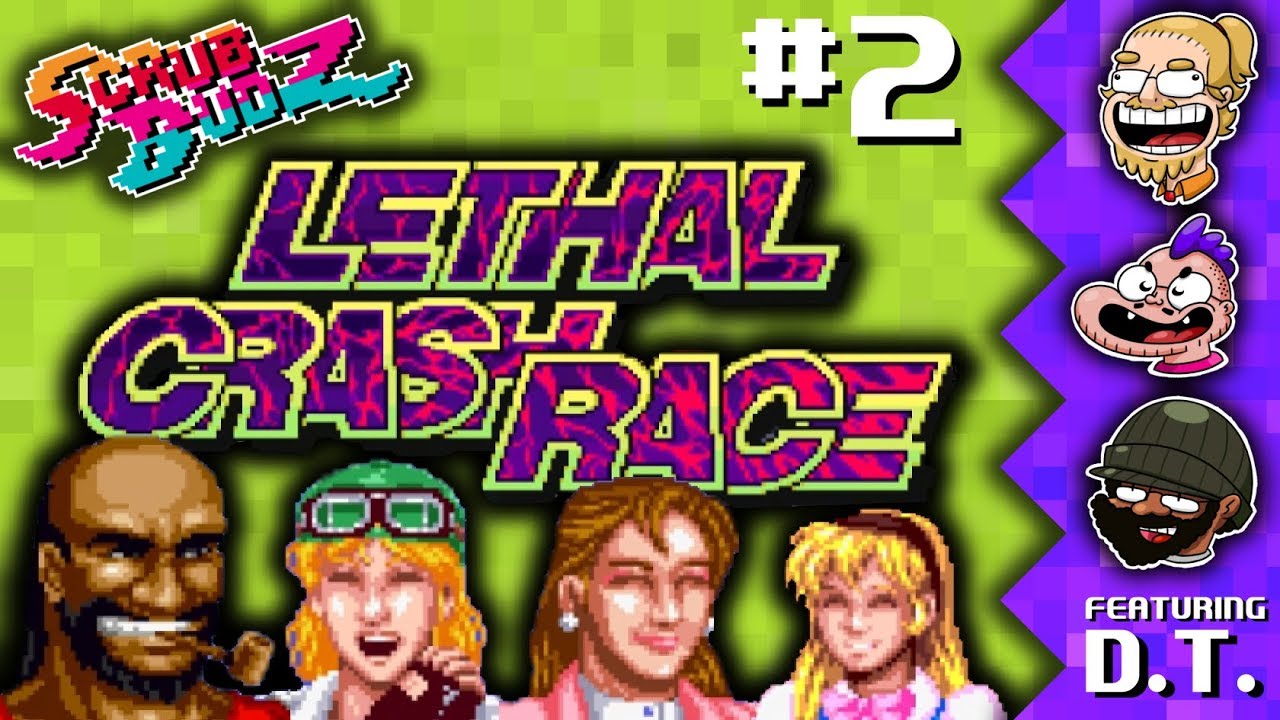 Lethal Crash Race - Part 2: Racing Hot Dog Containers (Scrub Budz)