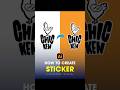 How To Make Sticker Design in Adobe Illustrator | Easy Vector Tutorial 2024