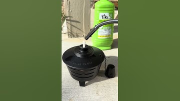 Fire Pit Table Torch #tikibrand #tiki #shorts