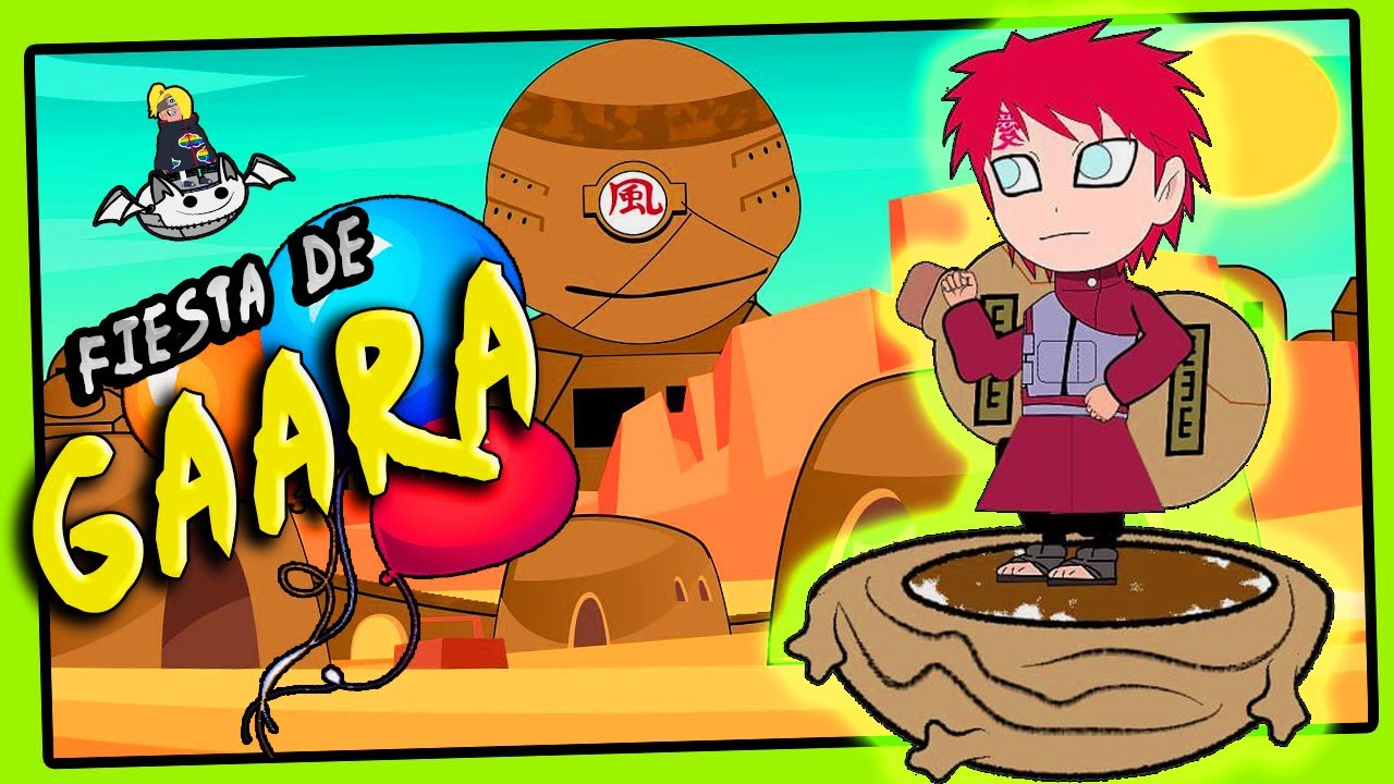 Cumpleaños de GAARA | PARODIA ANIMADA