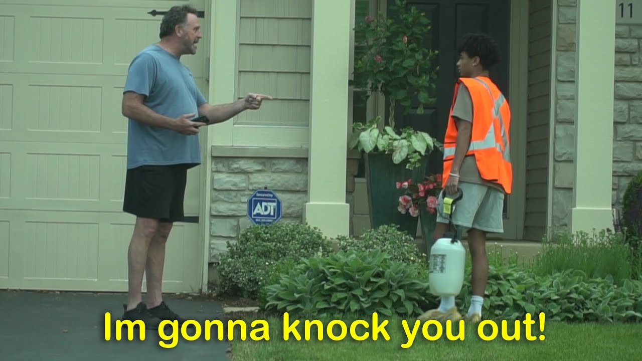 Spraying Weed Killer on Strangers Flowers!