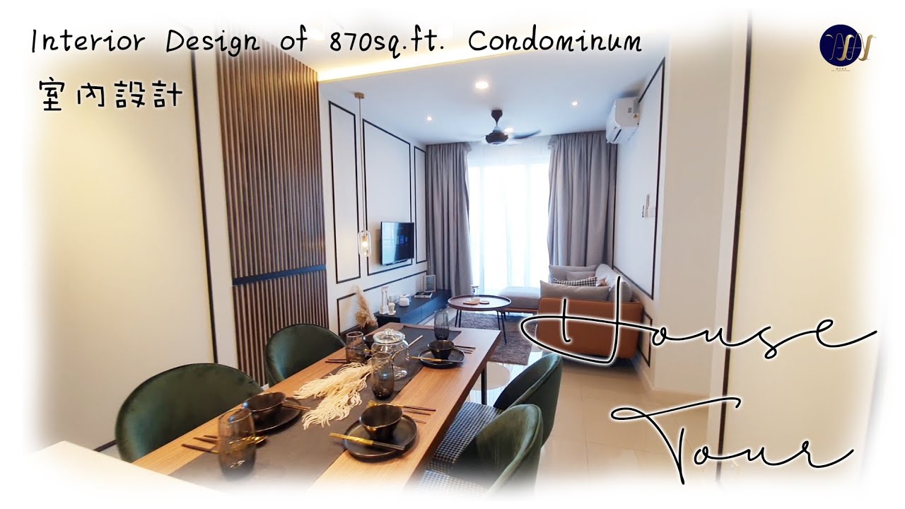 House Tour | Interior Design of Condominium - YouTube