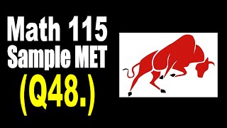 Q48 MET115 Convert Scientific Notation to Standard Notation