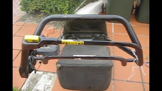 honda mower fix yellow blade brake engagement button