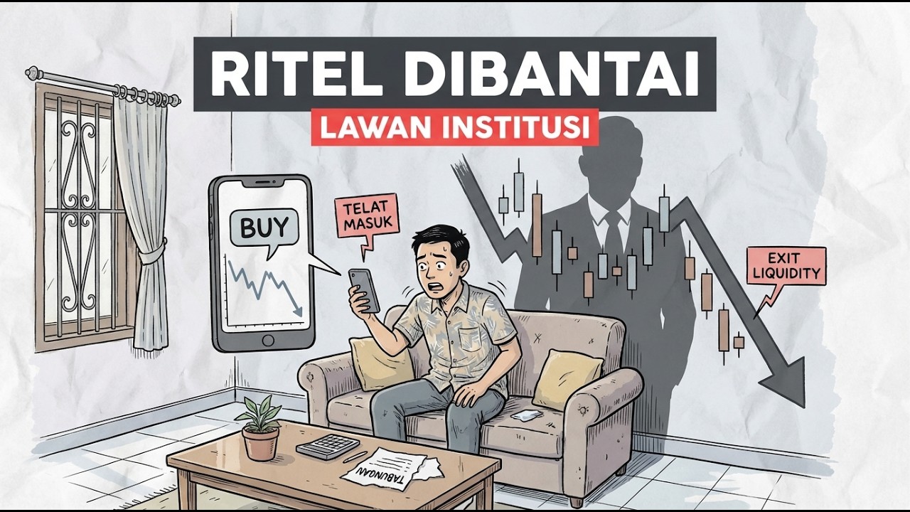 8 ALASAN INVESTOR RITEL SELALU KALAH LAWAN INSTITUSI | BONGKAR STRATEGI SMART MONEY!