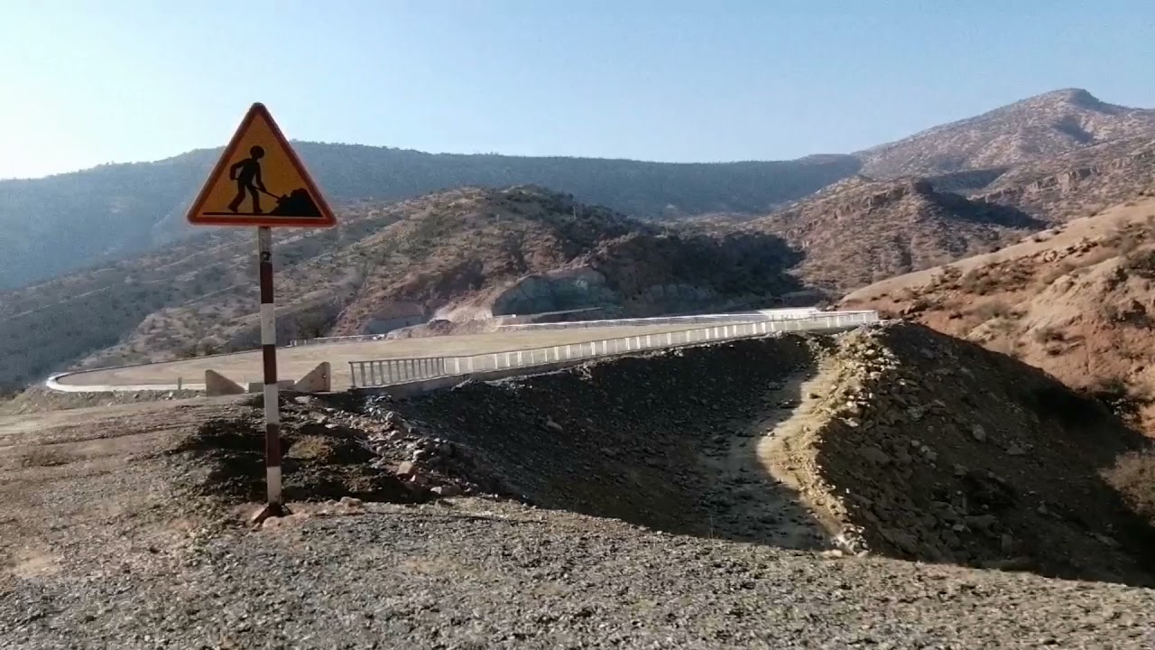 طريق منتاكة عبر طريق ايت الحاج إيمولاس اقليم تارودانت