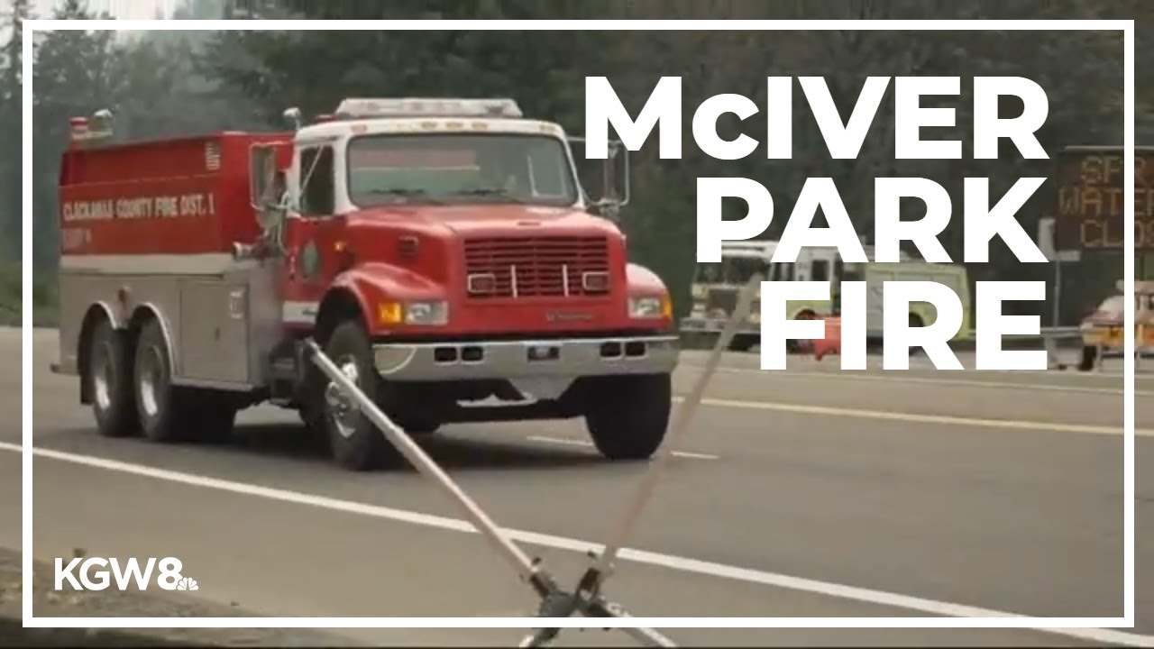 Residents on high alert as the McIver Park fire continues to burn