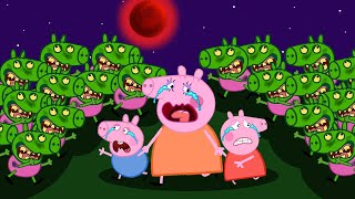 Zombie Apocalypse, What Happened To Peppa Pig ‍♀ Very Sad Story | Peppa Pig Funny Animation