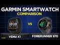 Garmin Venu X1 VS Garmin Forerunner 970 Comparison | Which Is Better for Training Accuracy?