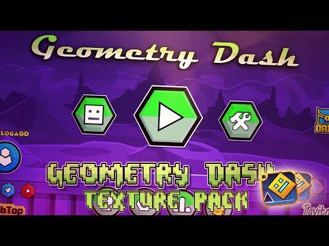 UN TEXTURE PACK COMPLETO! Geometry Dash Texture Pack - TavitoGD Update - Android y PC