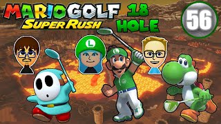 Chaz VS AnimeLuigi VS PizzaMastr | Mario Golf: Super Rush - Speed Golf (Bowser Highlands)