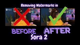 HOW TO REMOVE THE WATERMARK IN SORA 2