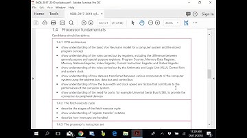 A Level Paper 1 Processor