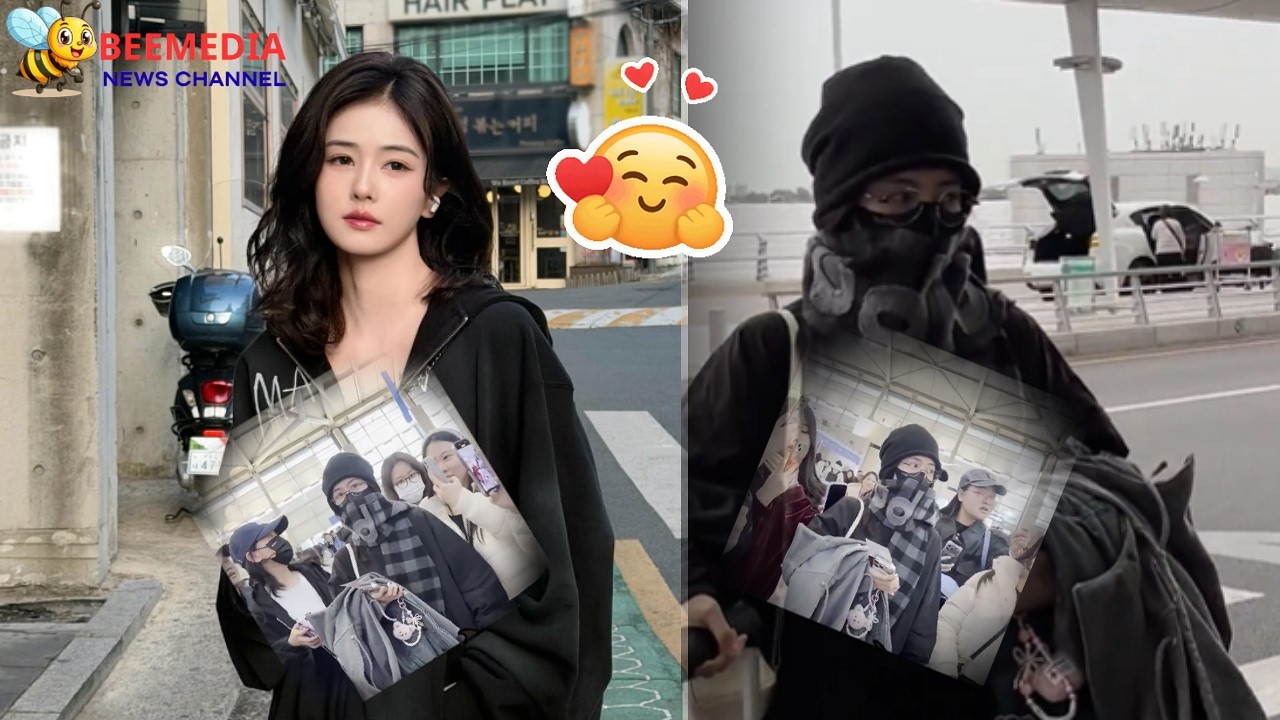 ✨ Bai Lu Shines at Incheon Airport, Warmly Greeting Korean Fans 💖 #BaiLu