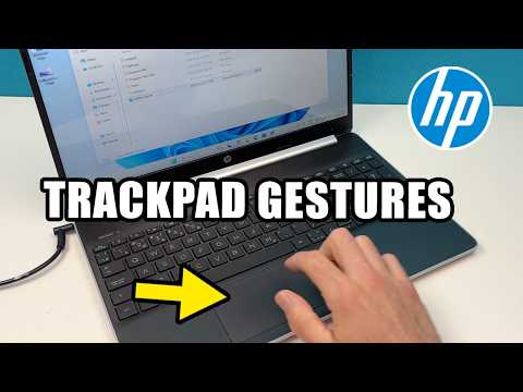 HP Laptop : How to Use the Trackpad Gestures