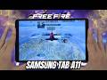 Samsung Galaxy Tab A11 Test Game Free Fire Mobile | Helio G99 Performance
