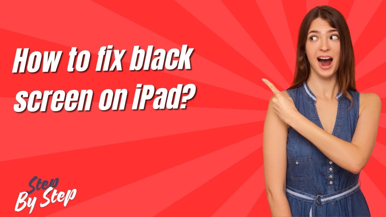 How to fix black screen on iPad ? - Step by Step - YouTube