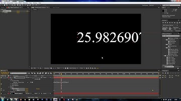 After effects Tutorial Use Slider Controls