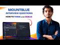 Mountblue Interview Question | Find the Index of the First Occurrence in a String | Problem 5