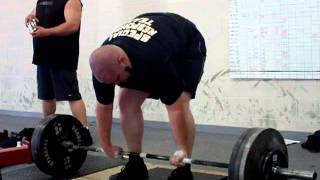 HULK Training Systems Week 6.  355 lb Deadlift X 3 off 2 inch Deficit screenshot 5