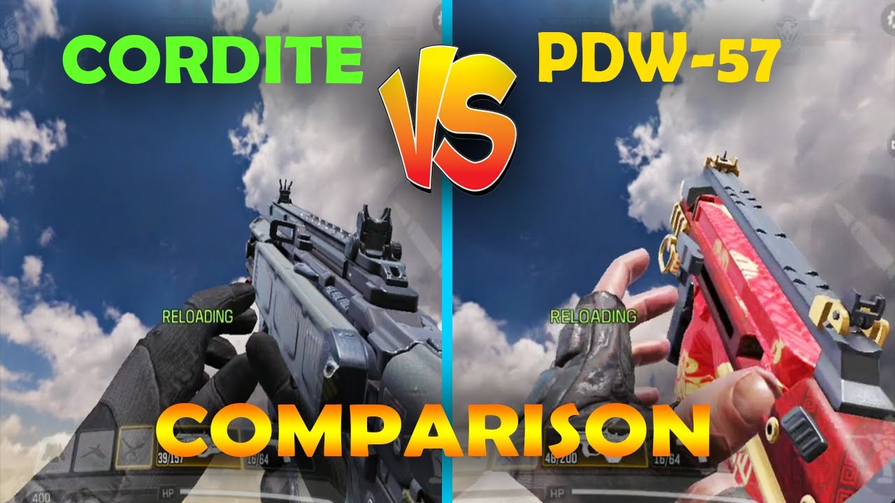 Download Cordite Vs Pdw 57 Comparison Damage Recoil Rang And More Call Of Duty Mobile In Hd Mp4 3gp Codedfilm