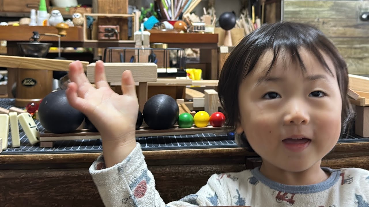 パパが作った20,000人記念SP装置で遊びましたー！