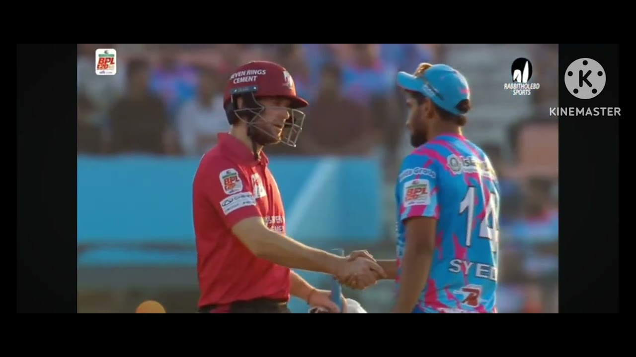 Fortune Barishal vs Chittagong Kings winning moments.