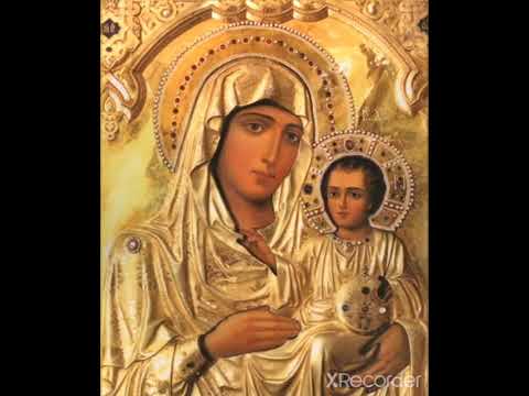 Αγνή Παρθένε Δέσποινα π Νικόδημος Καβαρνός Agni Parthene Kabarnos