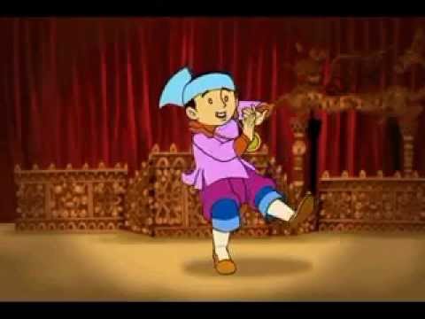 Myanmar cartoon animation(traditional dancing) - YouTube