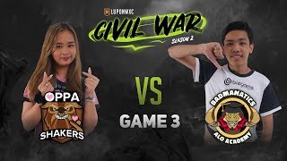 Oppa Shakers vs Badmanatics.AA (BO3) Game 3 - Lupon Civil War: Season 2 screenshot 4