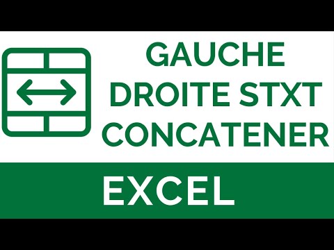 Fonctions texte & date/heure
