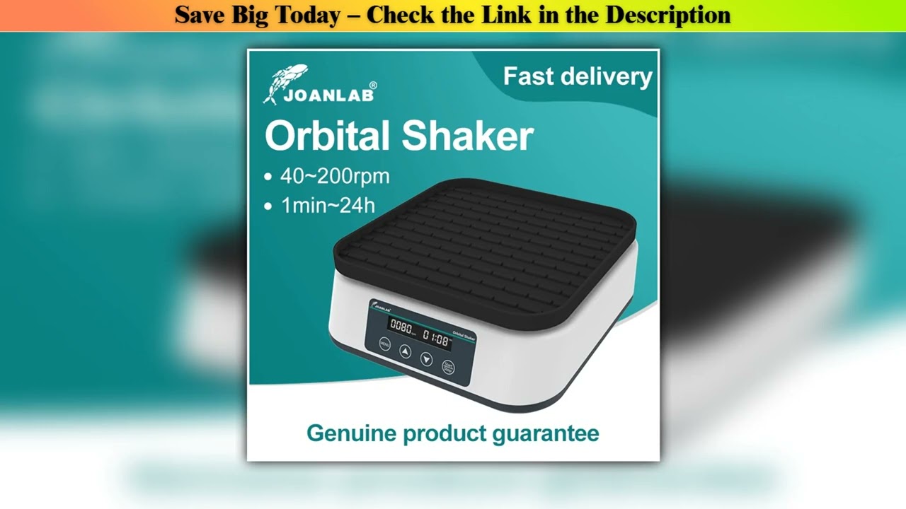 Editor’s Choice JOANLAB 110/220V Orbital Shaker Digital Display Shaker Laboratory Multi-purpose Osc