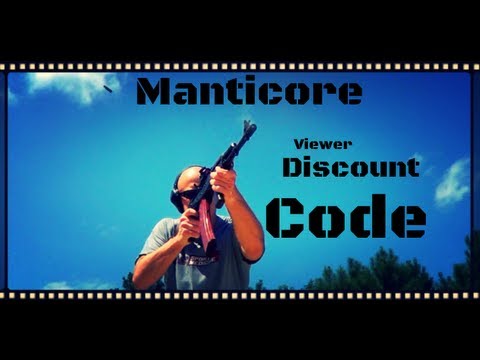 Manticore Arms Viewer Appreciation Discount Code!