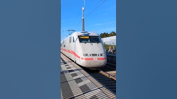 High speed Train|Intercity Express|German trains|ICE #train #travel #highspeed #germany