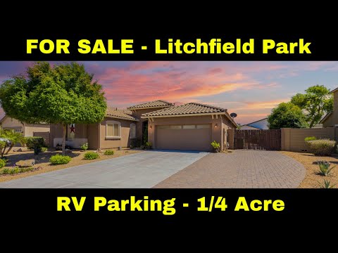 18541 W Oregon Ave, Litchfield Park, AZ home video tour