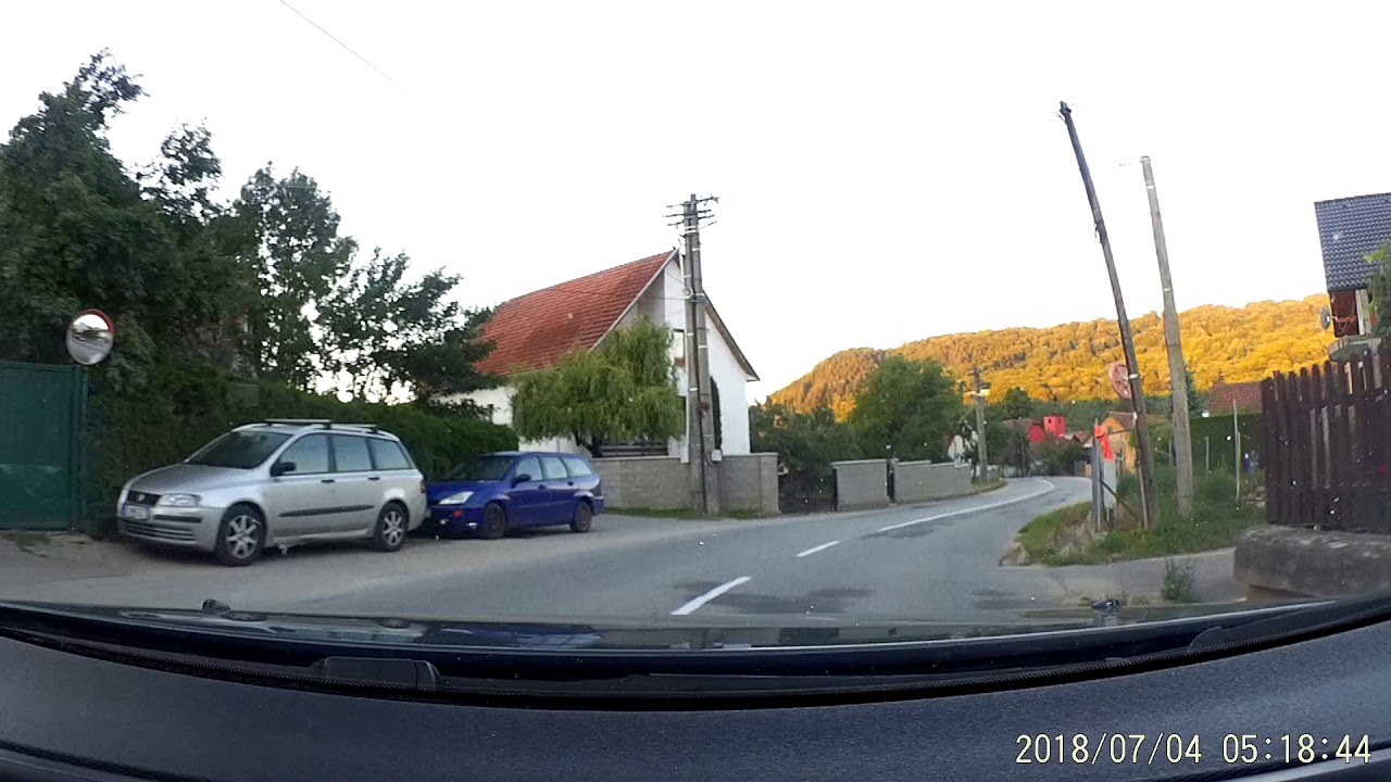 Driving in Slovakia /from the Czech border to the Ukrainian/ 521km