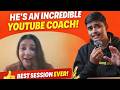 feedback🤝 about Tejas dubey YouTube coach session