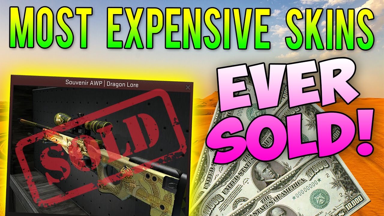 Most Expensive CS GO Skins Ever SOLD! - YouTube