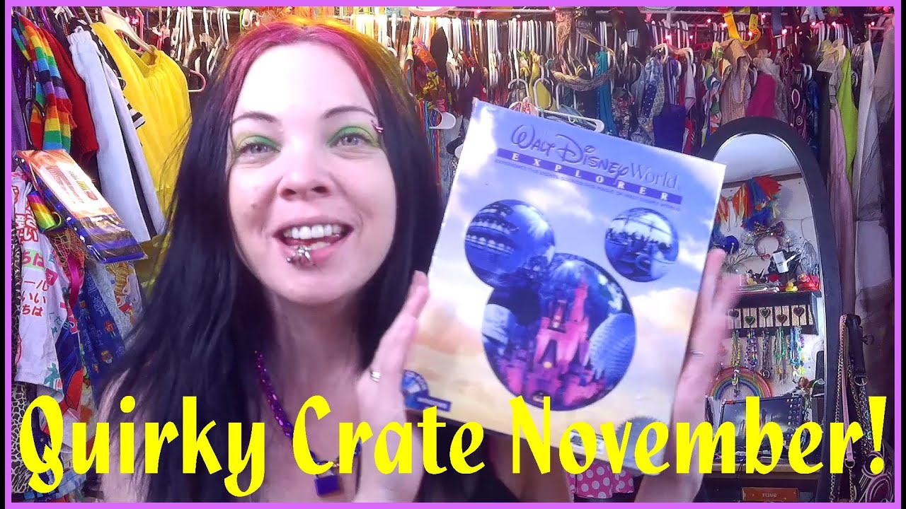 Quirky Crate November and Disney! I am forever behind! 💓🌈