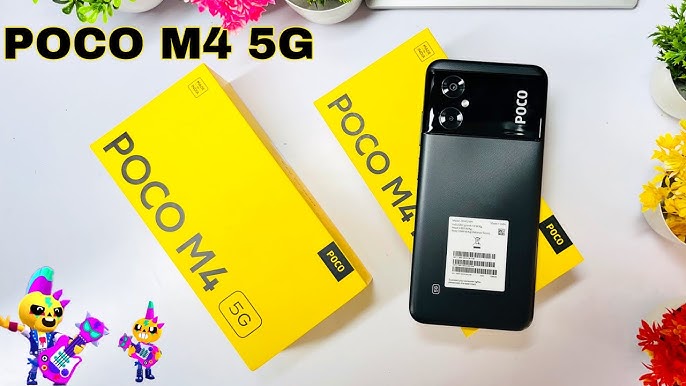 Poco M4 5G Cool Blue Unboxing - New 5G King ? 