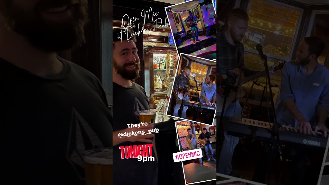 Ver Every Wednesday is Open Mic Night at Dickens pub in Burlington Ontario en YouTube Ver Every Wednesday is Open Mic Night at Dickens pub in Burlington Ontario en YouTube