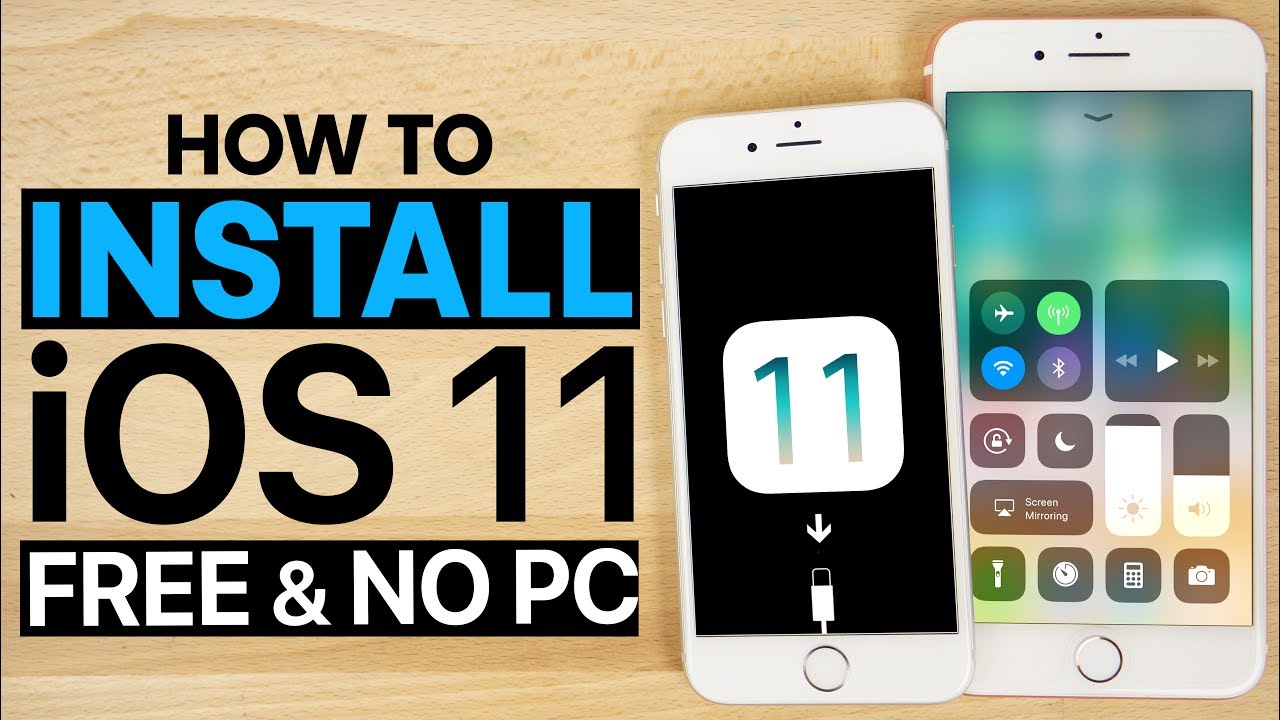 How To Install Ios 11 Beta 1 Free No Computer Iphone Ipad Ipod Touch Youtube