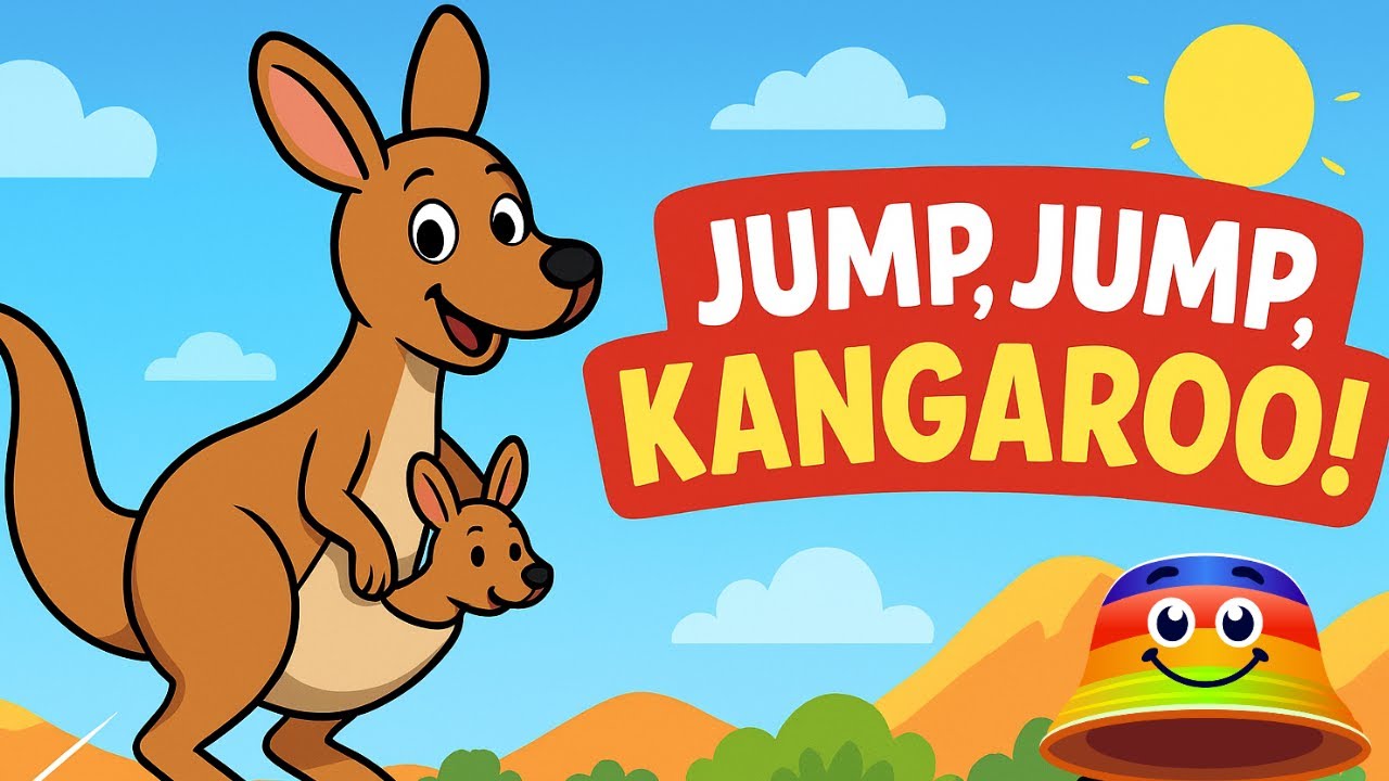一時的　TIME IS ON KANGAROO JUNPER Jump, Jump, Kangaroo! | Fun Kids Song & Dance from Australia - YouTube