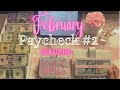 💸 $1227 Bonus Cash Envelope Stuffing| Sinking Funds|| February Paycheck #2 2022 || Low income