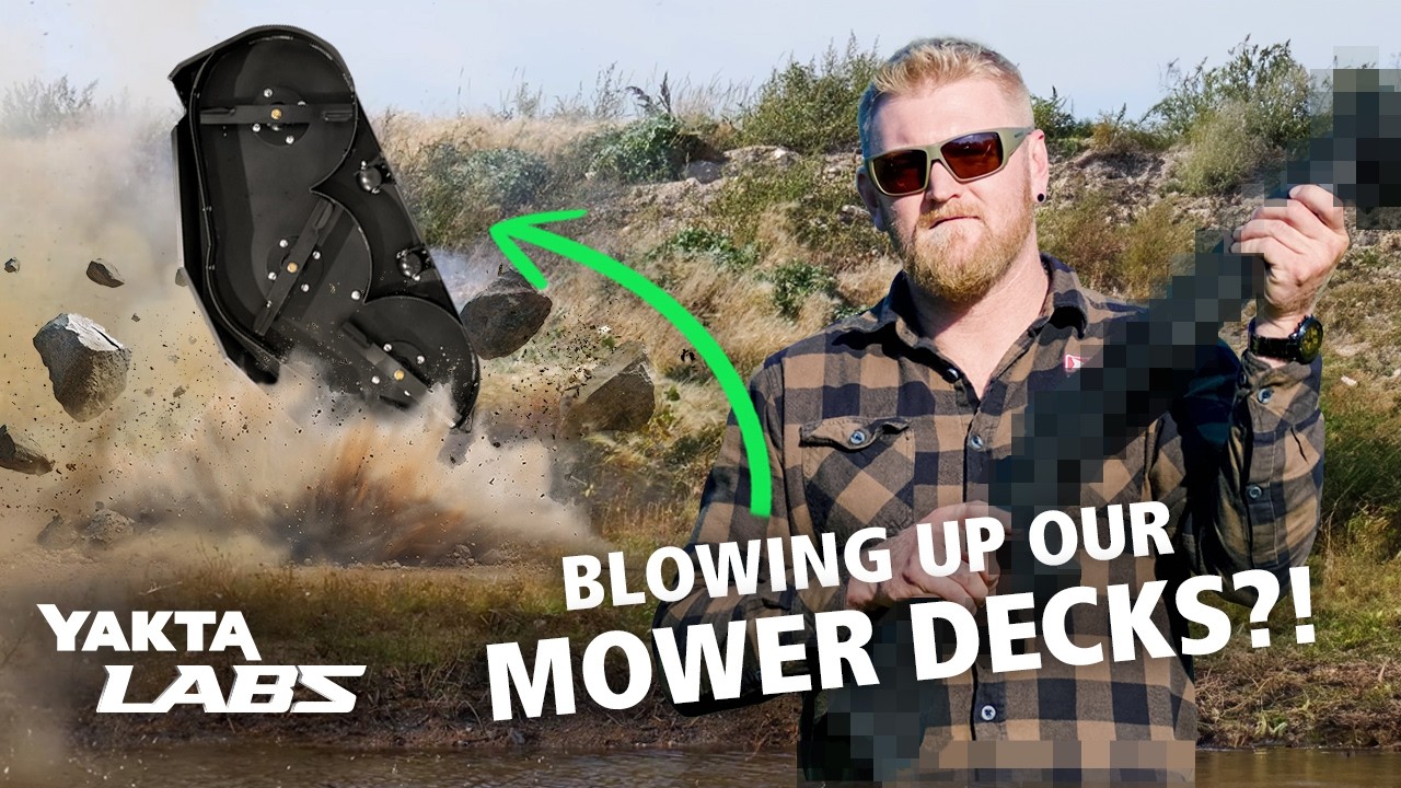 Blowing Up Our Mower Decks!? | Yakta Labs