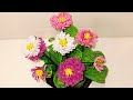 #Цветы из бисера МАРГАРИТКИ МК от Koshka2015 - цветы из бисера,  бисероплетение Beaded daises DIY